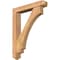 Ekena Millwork Imperial Arts and Crafts Smooth Bracket w/ Offset Brace, Western Red Cedar, 5 1/2"W x 30"D x 38"H BKT0604X30X38IMP03SWR - alternate 1